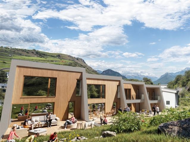 Die Jardins de Tourbillon Ihr neues Chalet am Fusse der Schlösser!