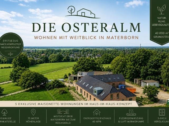 Die Osteralm Wohnen mit Weitblick in Materborn