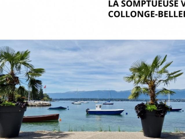 Die prächtige Villa Zeitlose Eleganz und schöne Volumina, Collonge Bellerive
