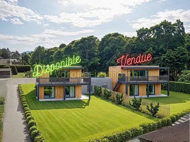 Die Prairies de Diolly Zwei aussergewöhnliche 5,5 Zimmer Villen