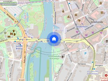 Goetheplatz, Mülheim - Ausgestattete Küche