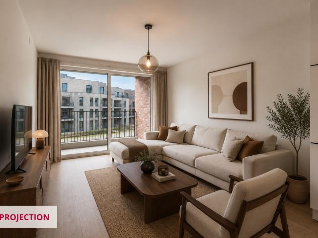 Diegem – De Lediaanstraat | 2 bedroom apartment with terrace, parking and lift