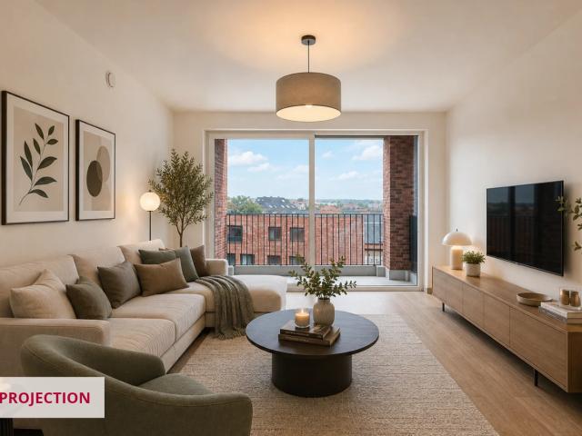 Diegem – De Lediaanstraat | Beautiful 2 bedroom apartment with terrace, parking and lift