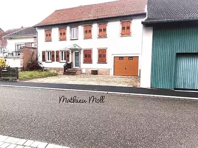 Diemeringen 67430 Achat / Vente maison 7 pièces t7 jardin terrasse