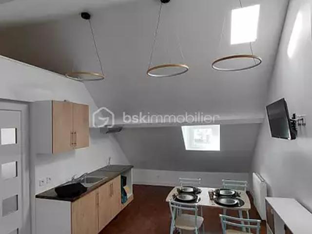 Dieppe 76200 Achat / Vente appartement 1 pièce t1 au dernier étage