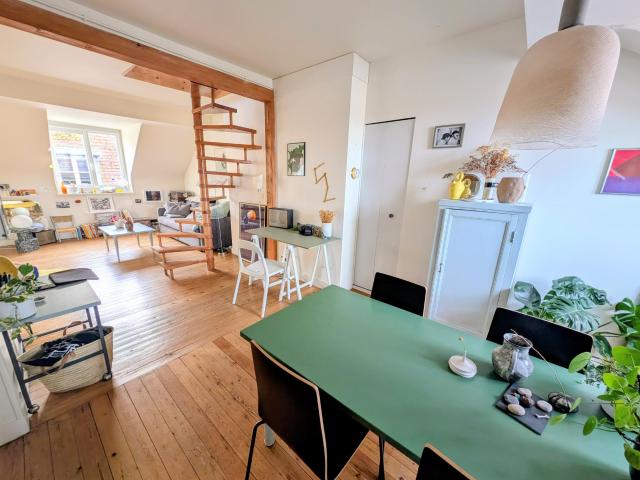 DIEPPE CENTRE VILLE APPARTEMENT DUPLEX DE 55M2 84m2 au sol PARFAIT ETAT