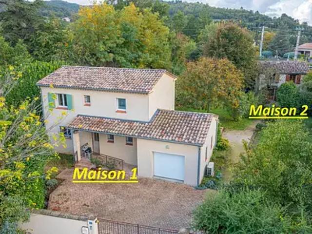 Estoublon 04270 Achat / Vente maison 8 pièces t8 jardin terrasse