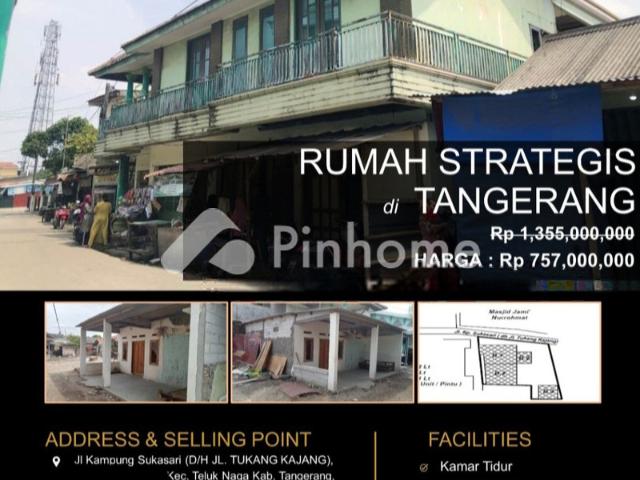 Dijual Rumah 2 Lantai Jalan Kampung Sukasari Teluk Naga di Jalan Kampung Sukasari Teluk Naga Rp 1,35 Juta/m² | Pinhome
