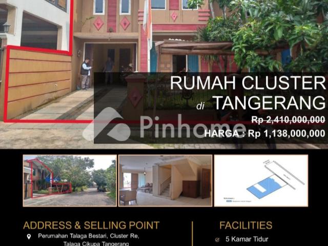 Dijual Rumah 2 Lantai Talaga Bestari di Perumahan Talaga Bestari Cluster RE Rp 3,79 Juta/m² | Pinhome