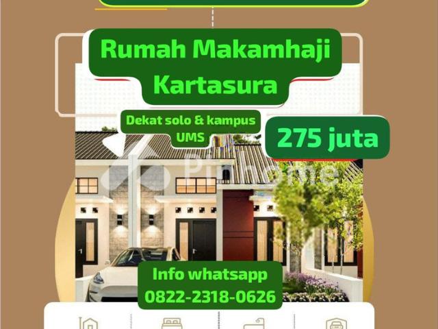 Dijual Rumah Makamhaji Kartasura Dekat Solo Dan Ums Solo di Makamhaji Kartasura Rp 4,23 Juta/m² | Pinhome