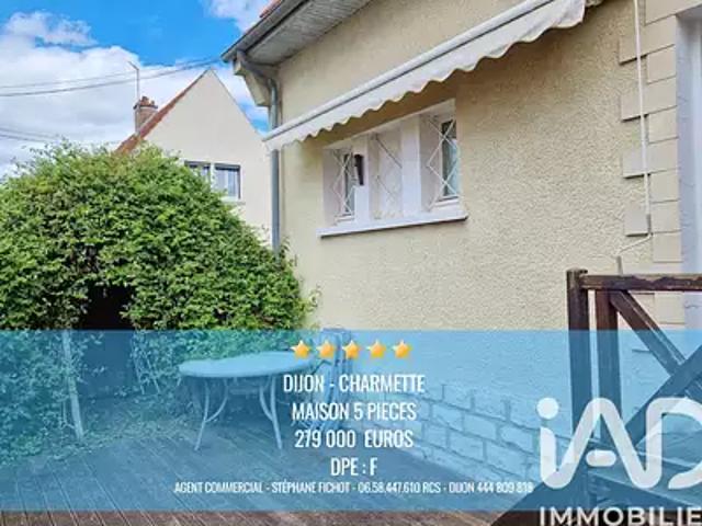 Dijon 21000 Achat / Vente maison 6 pièces t6