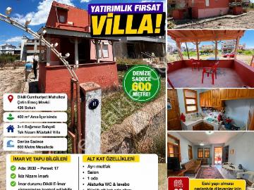 Dikili Ümmetoğlu'ndan 3+1 Tek'nizam Yatırım Fırsatı Bahçeli Villa