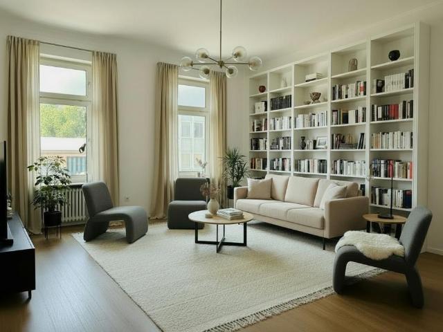 Dillingen Saar: Charmante Altbauwohnung mit 141 m², 5 Zimmern, offener Küche und hohen Decken