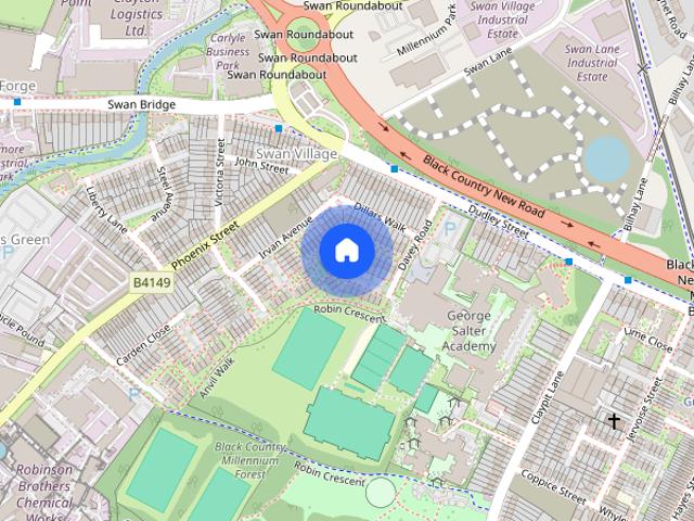 Dilliars Walk, West Bromwich, B70
