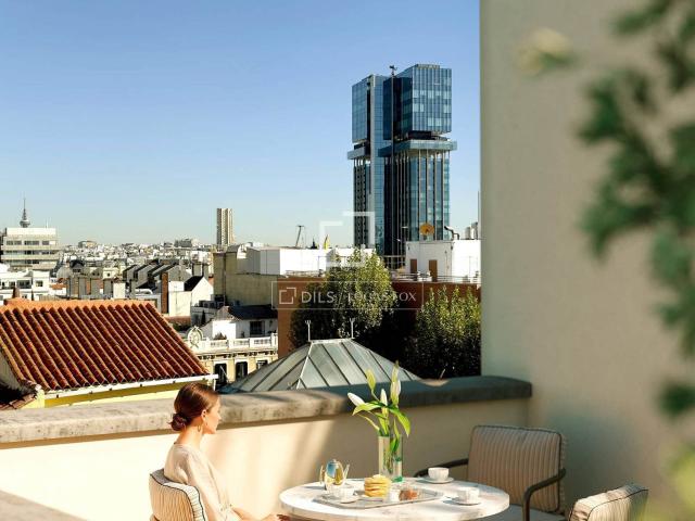 Dils Lucas presenta este exclusivo ático en venta en Almagro. 353m² Madrid