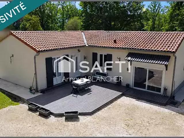 Dirac 16410 Achat / Vente maison 6 pièces t6 parking