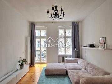 Direktverkauf: Helle 2 Zimmer Altbauwohnung in der Fehrbelliner Straße – Umbau zu 3 Zimmern möglich