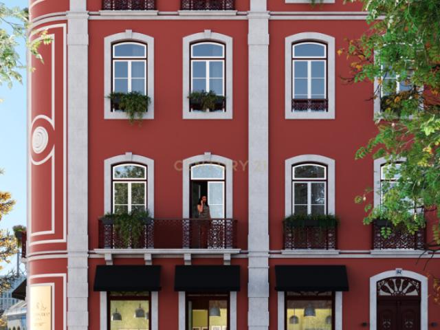 Distinto T2 com amplo terraço privativo e interiores luminosos
