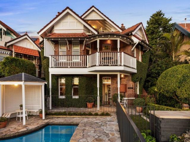 Distinguished Arts and Crafts residence with sweeping Mosman Bay and Harbour views