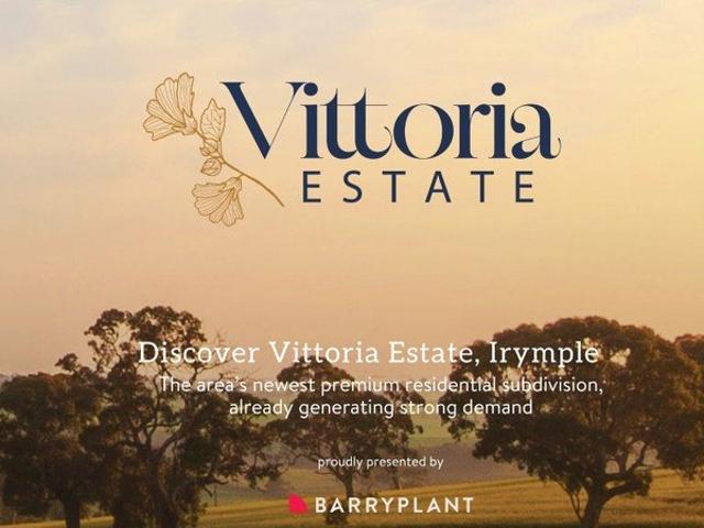 Discover Vittoria Estate Land sales now available