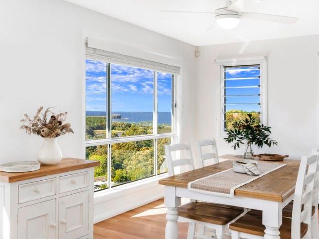 North facing, ocean and valley views!
