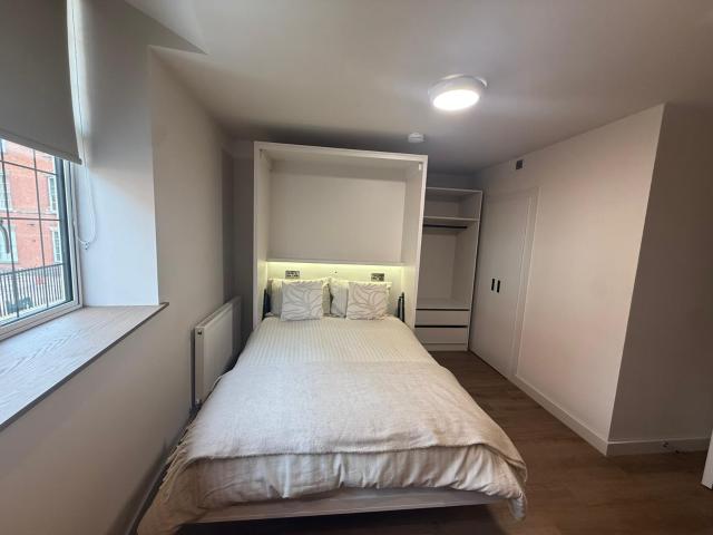 Discover modern city living with this stylish studio apartment located on St Mary's Gate in the heart of Derby City Centre