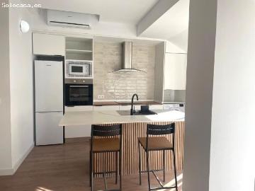 Disfruta de una vivienda recien reformada, un dormitorio, baño, salón cocina y terraza soleada para