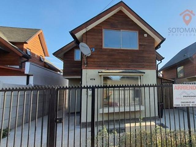 DISPONIBLE PARA ARRIENDO CASA EN VILLA LOS HUERTOS