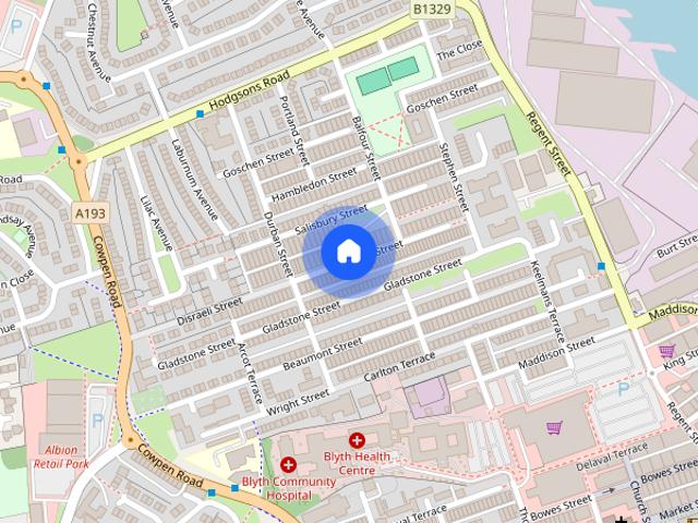 Disraeli Street, Blyth, NE24