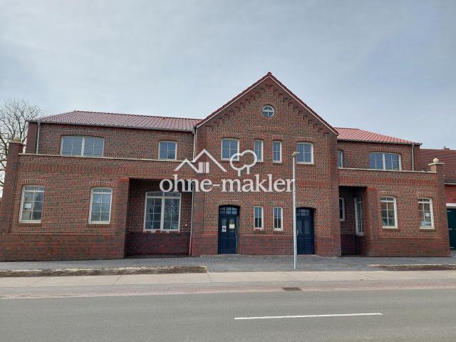 Ditzum: barrierefreie 3 Zimmer Wohnung mit großer Terrasse
