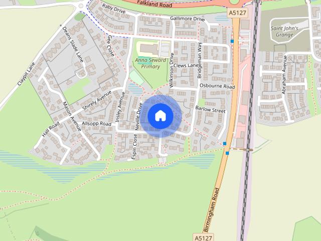 Dixon Close, Lichfield, Staffordshire, WS14