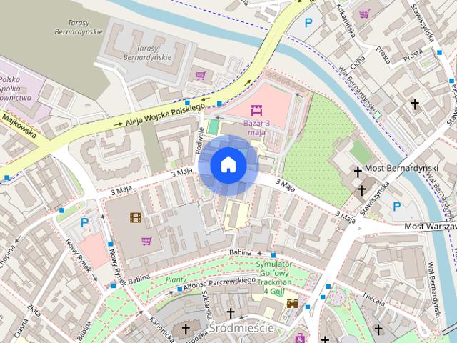 Do wynajęcia 2 pokojowe mieszkanie w centrum Kalisza
