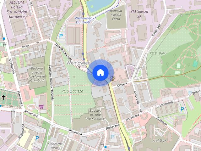 Do wynajęcia atrakcyjne mieskanie 2 pokojowe w centrum Katowic
