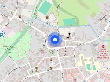 Do wynajęcia duży dom w Rawie Mazowieckiej 5 pokoi, działka, parking, WiFi, TV