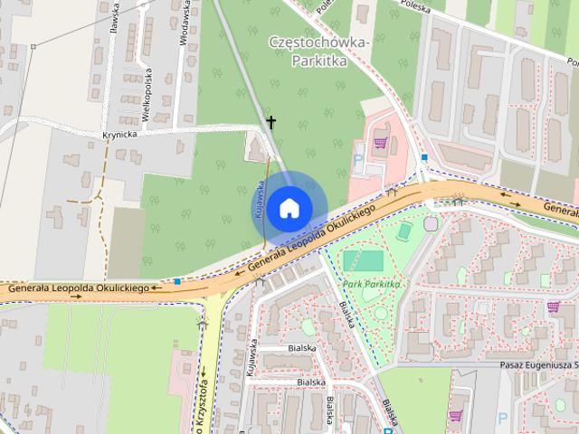 Do wynajęcia dwupokojowe mieszkanie – Częstochowa, Parkitka