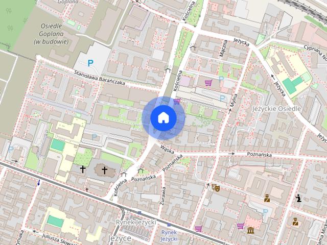 Do wynajęcia kawalerka – Poznań, ul. Kościelna