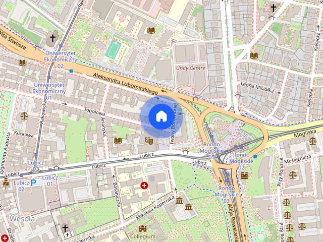 Do wynajęcia mieszkanie 1 pokojowe z balkonem – Kraków, ul. Topolowa | Centrum | 2000 zł