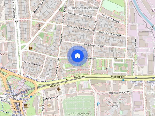 Do wynajęcia mieszkanie 2 pokojowe Kraków centrum Rondo Mogilskie