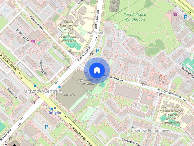 Do wynajęcia mieszkanie Cynamonowa, Ursynów