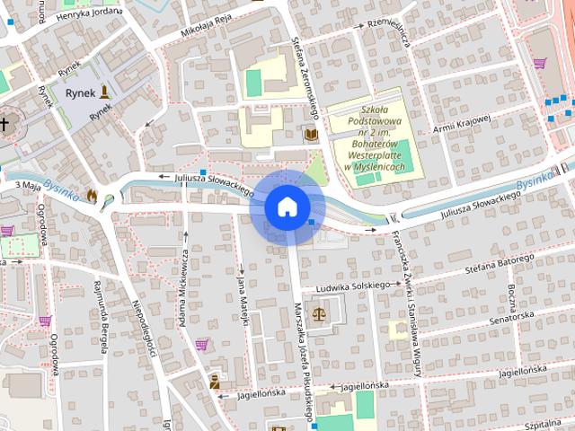 Do wynajęcia mieszkanie na parterze w centrum