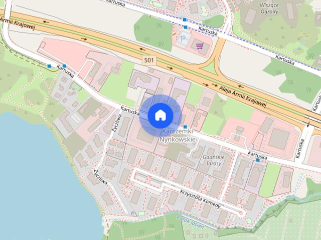 2 pokoje z widokiem na staw | NOWE | PKM 100 m | Jasień Alfa Park