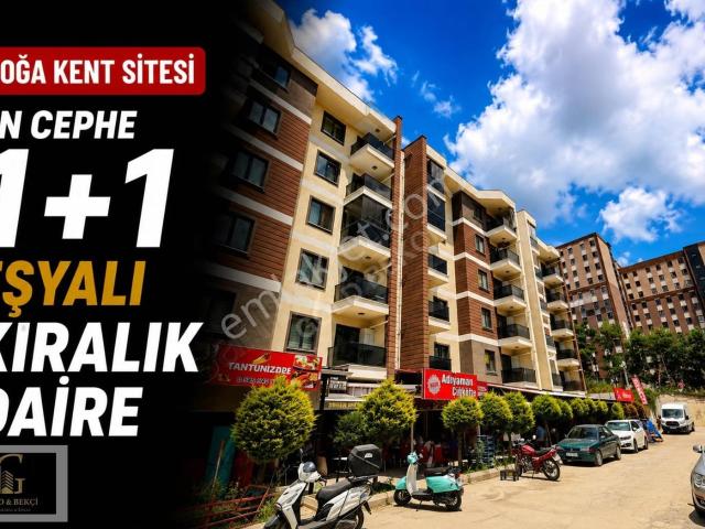 Doğa Kent'te Eşyalı 1+1 Kiralık Daire 4. Kat, 50m²