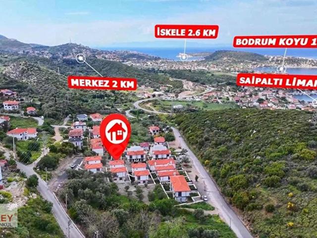 Doğa ve Deniz Manzaralı Geniş Bahçeli 3+1 Dubleks Villa