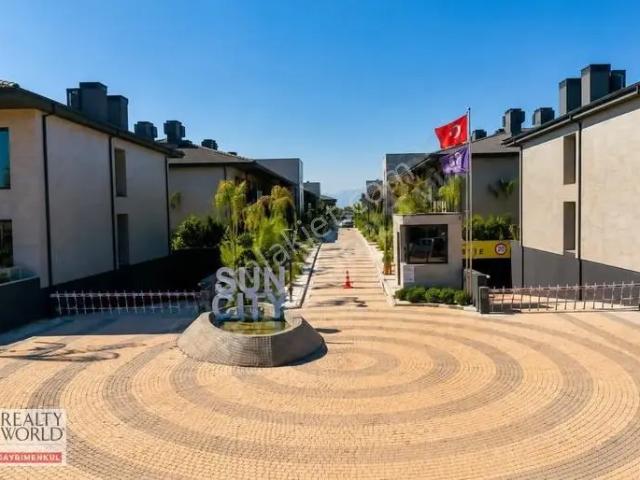 Döşemealtı Sun Cıty'de Kiralık 1+1 Lüks Daire