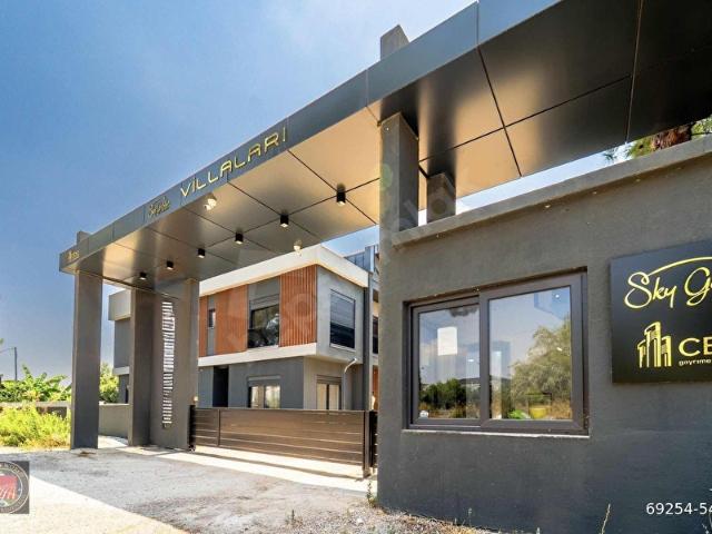 DÖŞEMEALTI SKY GARDEN VİLLALARINDA 5+1 KÖŞEBAŞI VİLLA