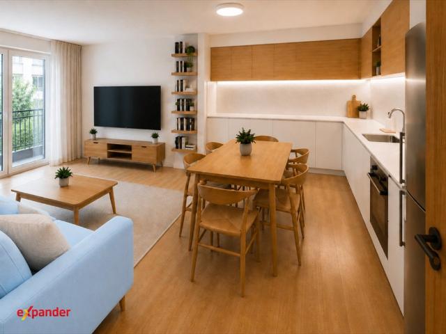 Do sprzedania nowoczesne 2 pokojowe mieszkanie 42 m² z loggią