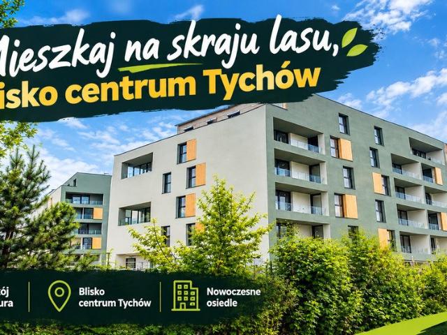 Do sprzedania nowoczesne mieszkanie 44,57 m² z loggią w Tychach