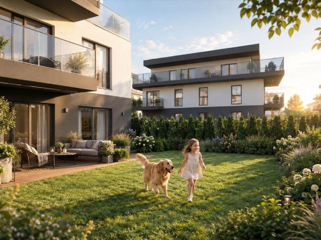 Do sprzedania nowoczesne mieszkanie z prywatnym ogrodem 155 m² w Katowicach