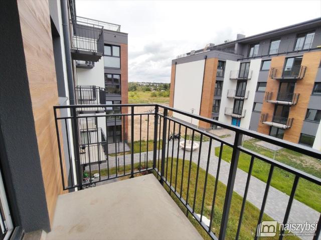 Do sprzedania nowoczesny 2 pokojowy apartament 31,38 m² z balkonem i tarasem