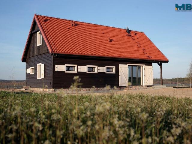 Do sprzedania nowoczesny dom nad jeziorem Pozezdrze 99 m²